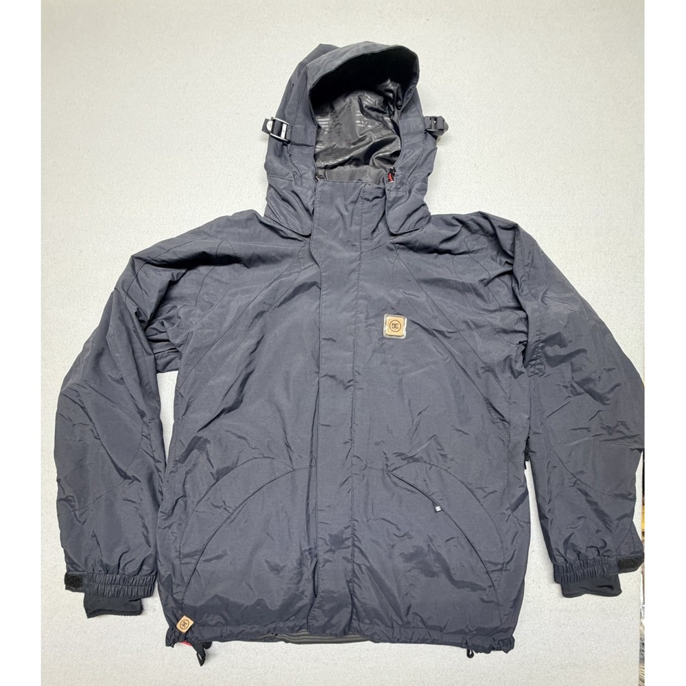 Y2K DC Snowboard Men's Black Insulated Jacket - Size‎ M